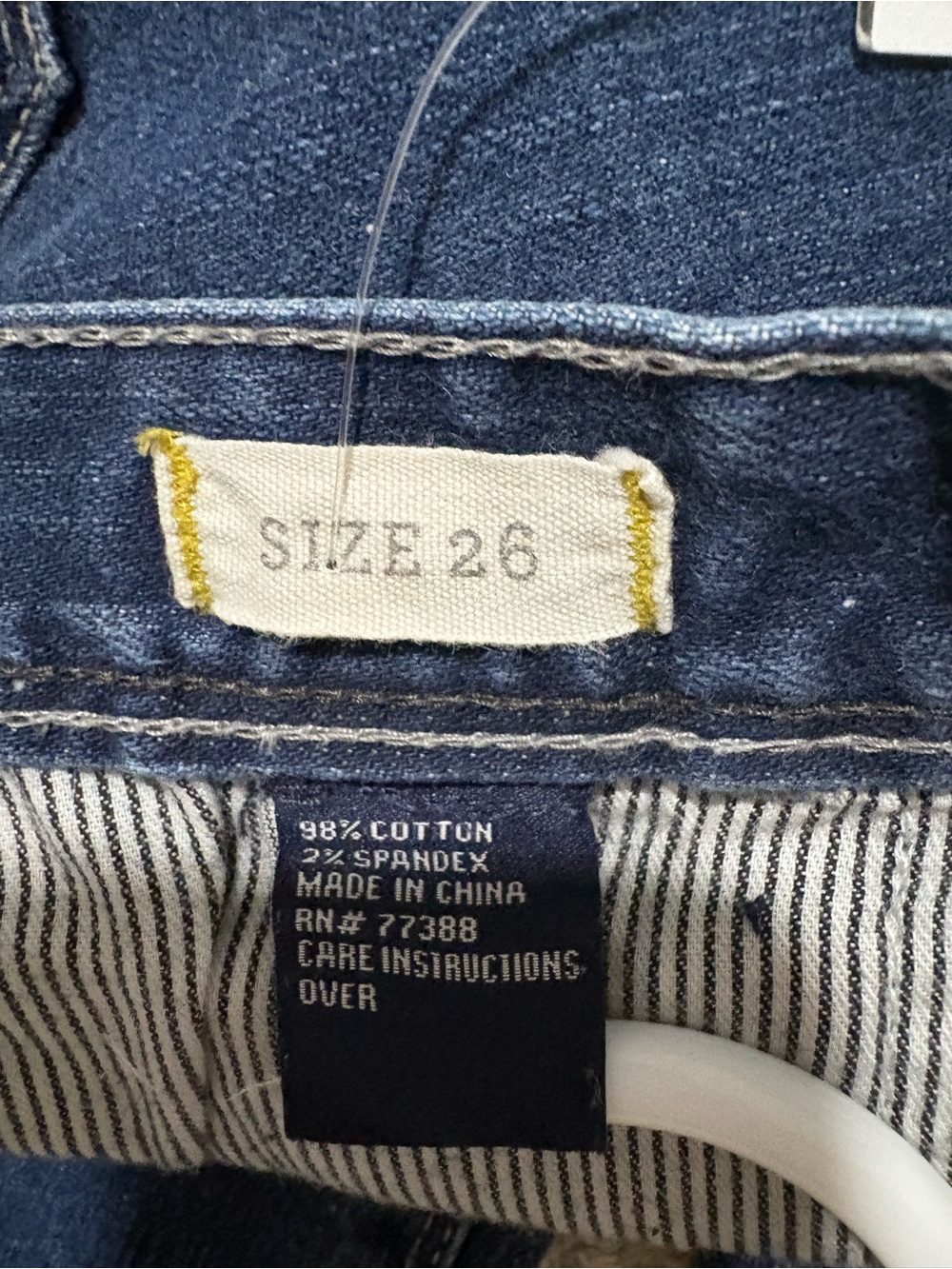 NWT Madewell Women's Straight-Leg Mid-Rise Medium Wash Jeans Size 26 - Picture 4 of 6